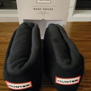 Hunter Boot Socks Black NWT